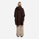 Blæst Bergen Poncho Java Jakke Brun female XL