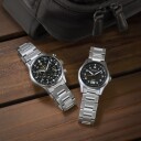 Seiko Herreklokke SSB447P1 Sport Sort/Stål Ø43 mm
