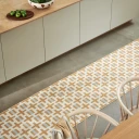 Pappelina Tom teppe Ochre/Cream/Sage 70 x 180 cm