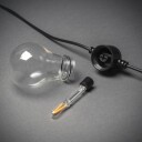 Konstsmide Lyslenke 10 amber utskiftbare LEDpærer 24V/IP44. 2391-800 1710043-01-0 1710044-01-0