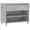  Skoskap betonggrå 70x36x60 cm konstruert tre 8721012114715