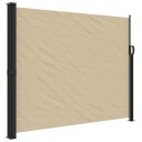  Uttrekkbar sidemarkise beige 160x300 cm 4004315