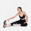 Nike Indy Light Support Adjustable Sports Bra Dame Black/Black/White XL