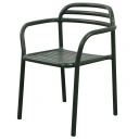 Cane line Bliss Stol m/armlener Dark green