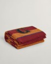 Gant Pledd 130x180 Varsity Stripe Plumped Red Fra Gant