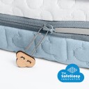 AeroSleep Evolution Pack: Premium Madrass + 3D Madrassbeskyttelse 60x120cm