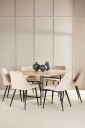 Venture Home   Spisebord Copenhagen med stol Night   Beige