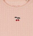 Konges Sløjd Genser   Hullmønster/Blonder   Minnie   Pale Blush   Konges Sløjd   6 år (116)   Genser   Rosa