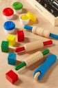 Melissa & Doug Modellervoks-sett med verktøy i tre