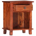  Nattbord 40x30x50 cm heltre akasie