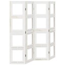  Romdeler 4 paneler hvit heltre keisertre 8721012073852