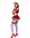 Burning Hot Royal Queen Hjertedronning Inspirert Kostyme til Dame Large