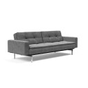 Sovesofa Dublexo med Armlener & Krom ben B 6001221