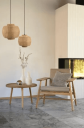 Villa Collection Elv Vase 13x28 cm offwhite