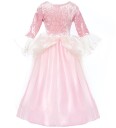 Great Pretenders Kostymer Prinsessekjole Rosa Rose 7 8 år 122 128 Kostymer Metallic