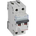 Legrand 5 stk Automatsikring TX3 C 16A 2P, 2M, 6/6kA