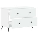 vidaXL Baderomsvaskeskap BREDA Hvit 82 x 41 x 59 cm Konstruert tre