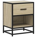  Nattbord sonoma eik 40x31x50 cm konstruert tre 8721102837456