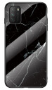 INCOVER Xiaomi Poco M3 Fleksibel Plastdeksel m. Glassrygg - Svart Marmor