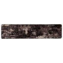  Teppe Runner MARSA Svart 50 x 100 cm Polyester og PVC