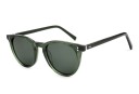 solbriller Lychee fra eo Selection Grønn Acetate rund Large
