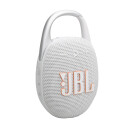 JBL Clip 5 Vannbestandig Bærbar Bluetooth-høyttaler Hvit