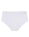 Bumpro 3-pack No Show Hipster White - M