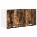  Hengende skap Riga Røkt eik 80 x 31 x 40 cm Konstruert tre
