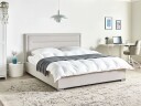 Dobbeltseng Rouen 180x200 cm   Lys beige
