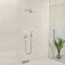 Hansgrohe FixFit E slangeuttak M/tilbakeslagsventil, Krom