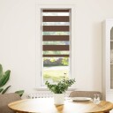  Sebragardin brun 50x150 cm stoff bredde 45,9 polyester