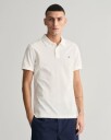 Klassisk piquéskjorte i slim fit WHITE XL