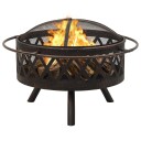 Rustikk bålpanne 76 cm