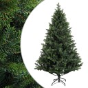 vidaXL Kunstig sammensatt juletre 180 cm PVC og metall Grønn