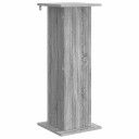 vidaXL Planteholder Grå sonoma 30,5 x 30 x 80,5 cm Konstruert tre