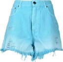 Semicouture Dame Shorts Blå W27,