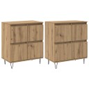  Skap 2 pcs artisan eik 120 x 35 x 70 cm Konstruert tre