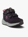 Leaf Kode Blinkende Vanntette Mid Sneakers Burgundy 35
