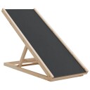 Hunderampe Grå 100X40 cm Heltre Gran