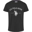 U.S. Polo Assn. Uspa T Shirt Archibald Men   Black   XL