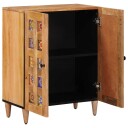 vidaXL Serviesskap Naturlig 60 x 33 x 75 cm Massiv mango tre