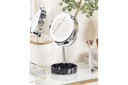 Sminkspegel Beliani Savoie Guld/Svart Silver\|\|Black  