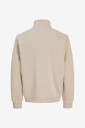 Jack & Jones   Collegegenser Jjebradley Sweat Zip Hn   Grå