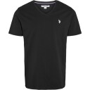 U.S. Polo Assn. Uspa T-Shirt V-Neck Cem Men - Black - S