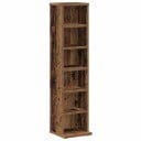  CD skap gammelt tre 21x20x88 cm konstruert tre