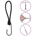  Strikksnorer med kroker 25 stk 17 cm