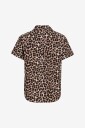 Vila   Bluse viValencia Lio S/S Shirt   Brun