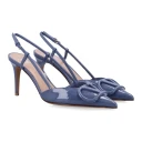 Valentino Garavani, Dame, Sko, Blå, 40 EU,