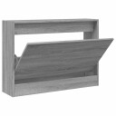  Skoskap grå sonoma 80x21x57 cm konstruert tre 8721012381513