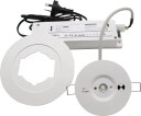 Ledlife 3W LED nødbelysning spot for tak   Hull: Ø7,5 12,5 cm 3 timers batteri hvit